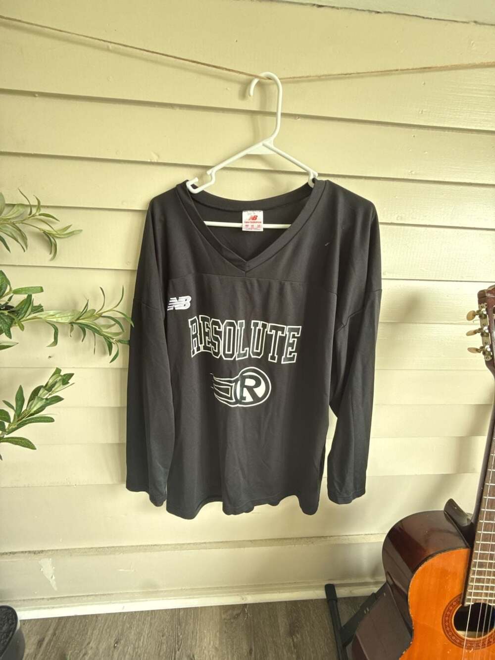 New Balance Resolute Long Sleeve Jersey Black #99